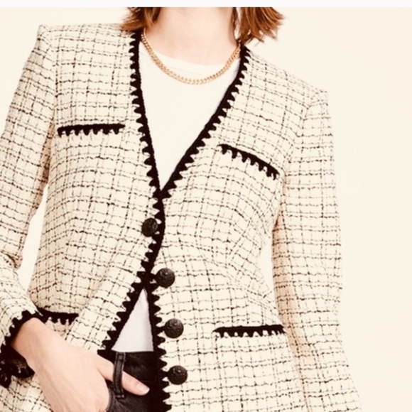 Veronica Beard Albia Tweed Jacket - Picture 2 of 6